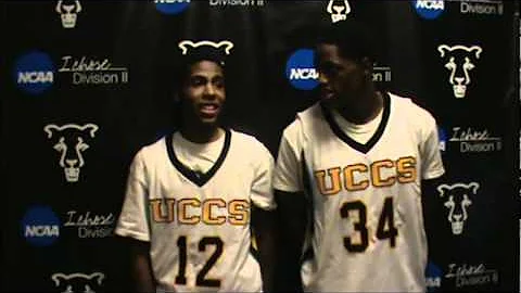 Post Game Interview with Coach Caton, Darius Pardn...
