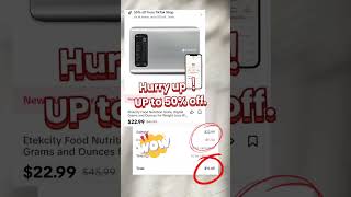 Nutrition Scale For Tracking Macros: Review and Demo#nutritionscale #digitalscale