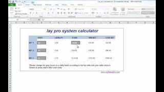 Lay Pro System Calculator screenshot 5