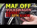 HOW TO - dioda misto vahy vzduchu - MAF-OFF - Volkswagen Passat B5