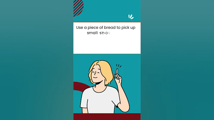 🥤 Safe & Easy Broken Glass Cleanup Hack! 💪