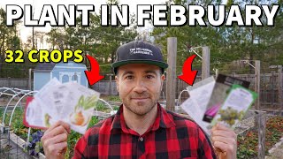 32 Veggies You Can Plant In February RIGHT NOW!
