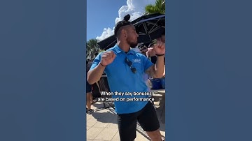 Our boss said bonus’s are based on performance 😂