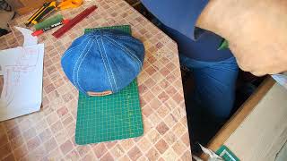 Построение клина и козырька восьмиклинки,нужные мелочи при пошиве кепки.
