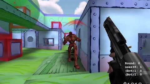 Counter Strike Portable (1.6) gameplay