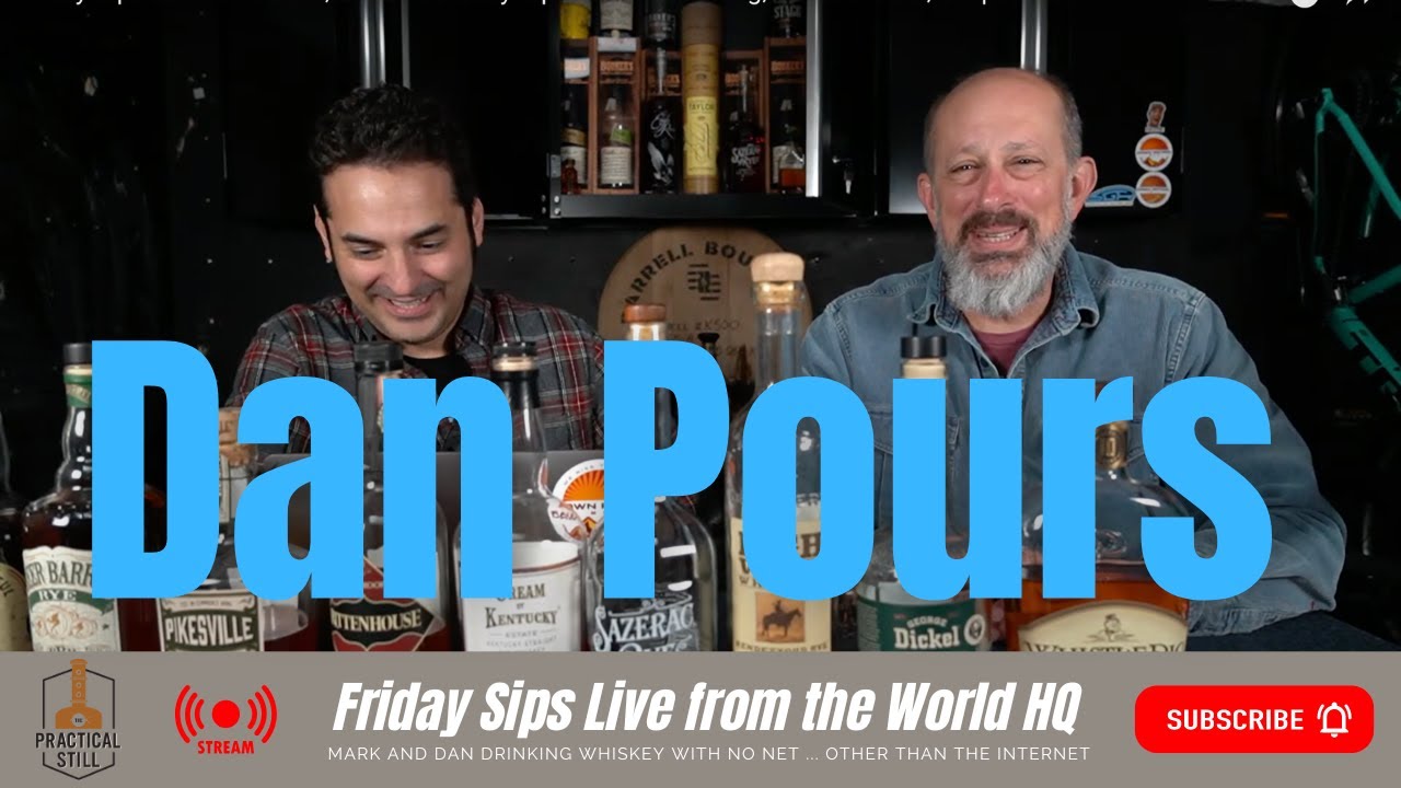 Friday Sips Live: New glassware is here! We'll sip some Rye whiskey but it's really about glasses