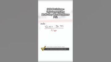 GED Math: How to Solve Running Time Word Problems Quickly!