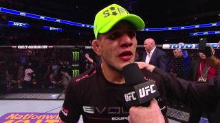UFC 185: Rafael dos Anjos and Anthony Pettis Octagon Interview