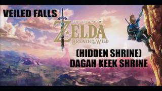 ZELDA - B.O.T.W - VEILED FALLS (HIDDEN SHRINE) - DAGAH KEEK SHRINE (NINTENDO SWITCH/WII U)