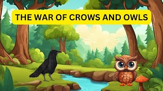The War of Crows and Owls Story For Kids | English Short Story | Bedtime Story