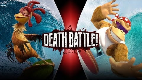 Chicken Joe VS Funky Kong (Surfs Up vs Donkey Kong) | Death Battle Fan Trailer