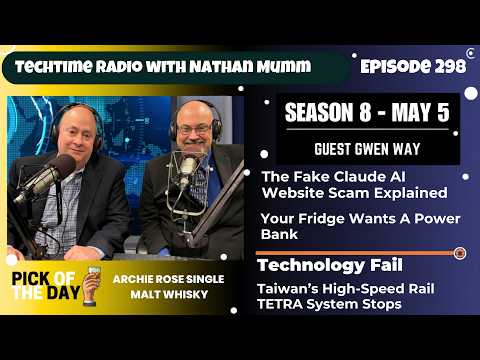 298: TechTime Radio: Malware, Mayhem, Psychology & Laughs with AI | 5/12/26