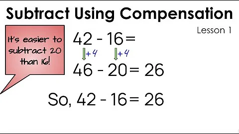 Subtraction Using Compensation - Part 1