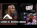 Stephen A. & Perk debate how players fear LeBron compared to Michael Jordan | First Take