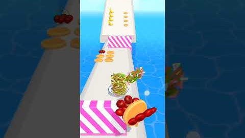 Pancake Run 3D MAX LEVEL  Android İos MOBİL GAMES Part 28  #shorts