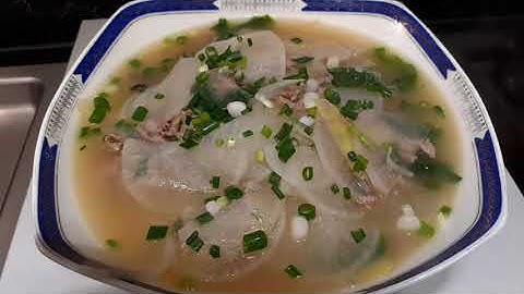 THE BEST BEEF WITH RADISH SOUP CHINESE RECIPE SIMPLE DELICIOUS YUMMY ||  WESTERN FOOD