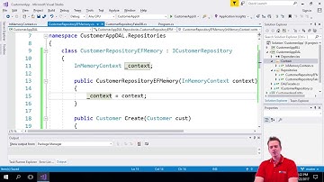 C# Architecture and more with NET Core | S2P42 | Adding a Repository Constructor to prepare for UOW