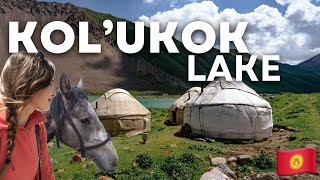 KYRGYZSTAN‘S MOST UNDERRATED LAKE (Horseback riding + hiking)