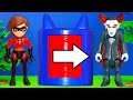 Incredibles Face PJ Masks Romeo and get turned into Spooky Creatures