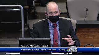 Sacramento Regional Solid Waste Authority - October 8, 2020