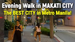 Philippines  MAKATI CITY Evening Walking Tour | Poblacion to Ayala Center  Metro Manila