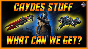 Destiny 2 - Caydes Ship!  160 Sparrow!  Shader!  Ornaments!  Emblems!