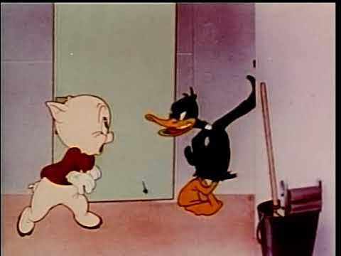 Daffy Duck auditions for Porky Pig - YouTube
