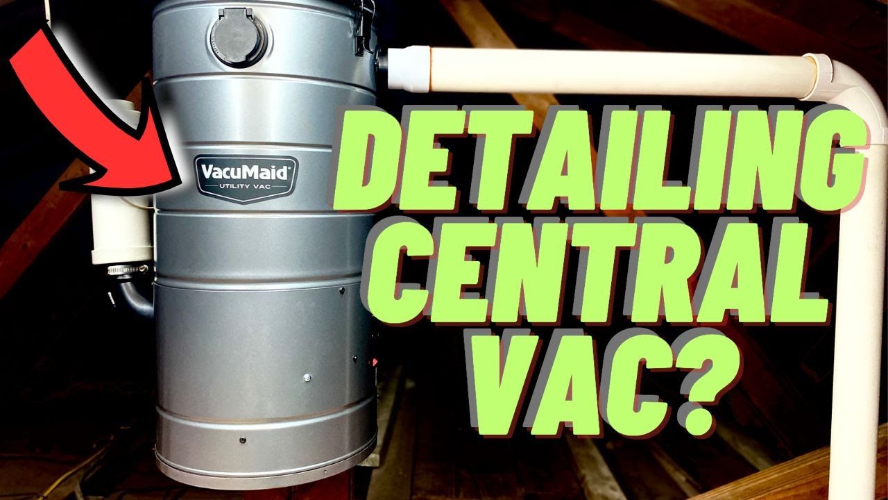 VacuMaid UV100 Extended Life Professional Wall Mounted Utility Vacuum with  50 ft. Car Kit