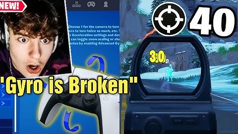 Clix Reacts To New Aimbot Hack For Controller Players In Fortnite! (Gyro Controls)