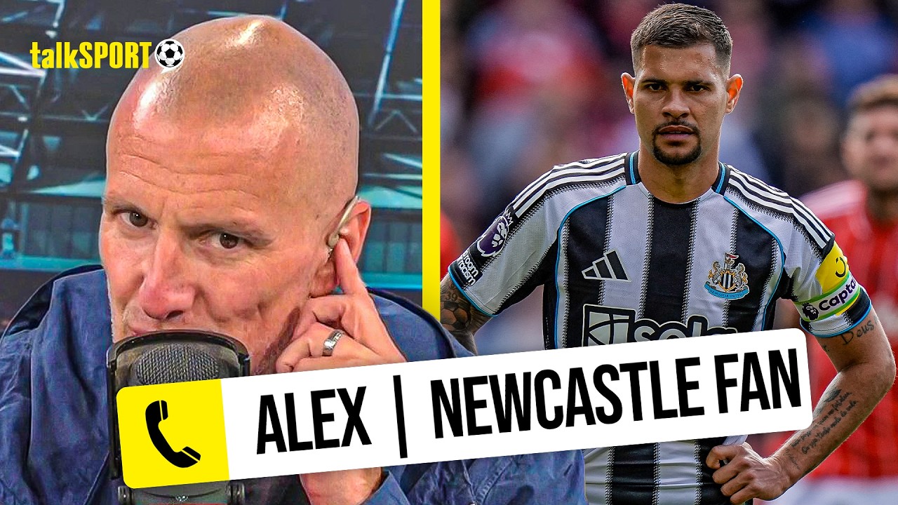 ⁣Newcastle fan Alex CLAIMS Bruno Guimaraes LACKS leadership skills amid Arsenal exit