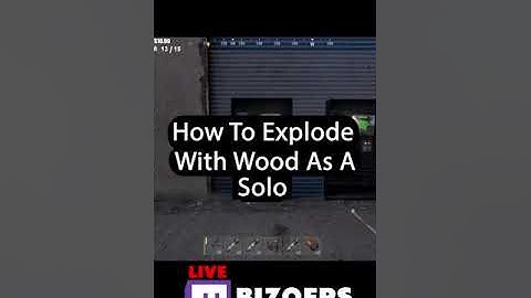 Rust - Stacking Woods At Outpost and I Exploded #rust #rustshorts  #shorts