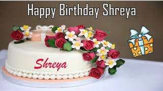 Happy Birthday Shreya Cakes, Cards, Wishes