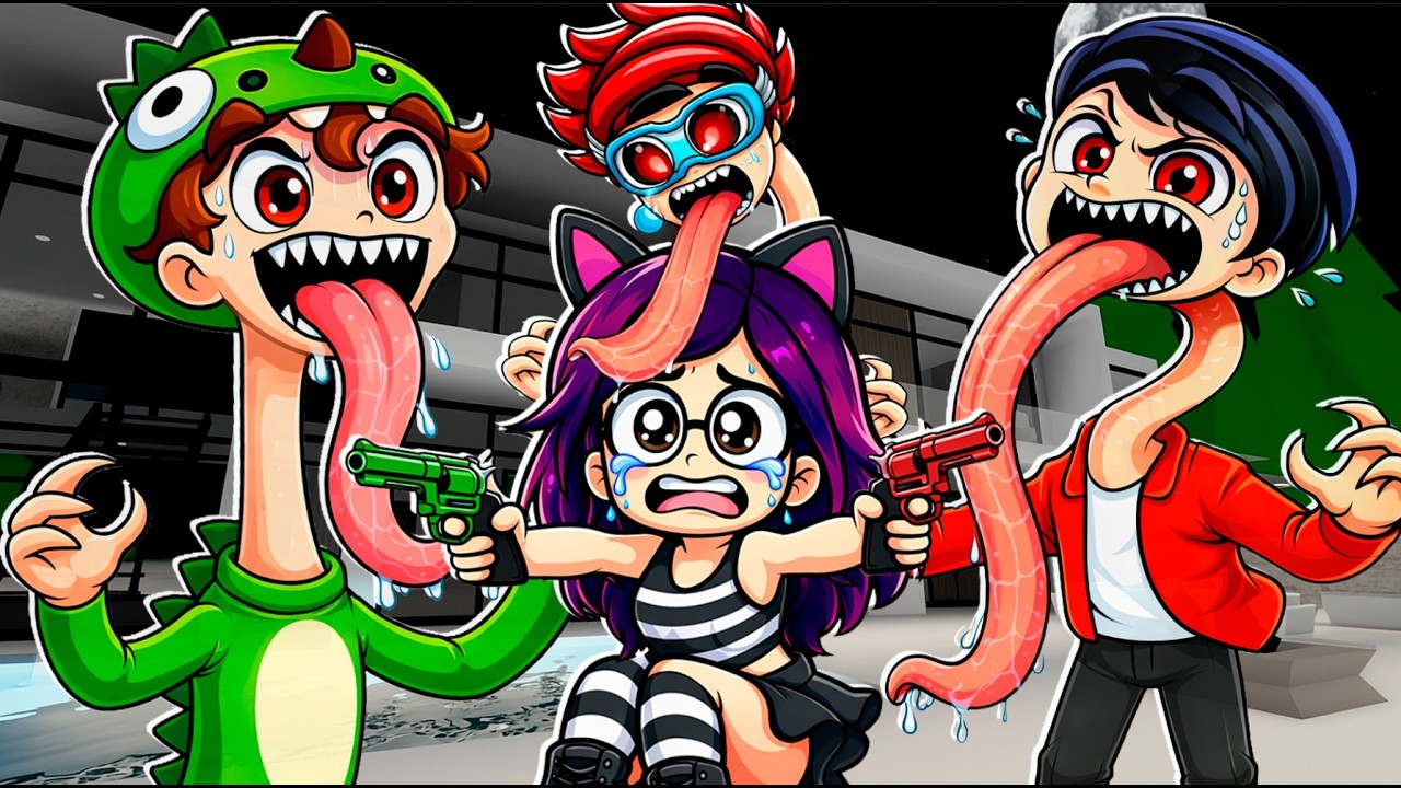 KARIM Y DYLAN NO PUEDEN PARAR de CRECER en ROBLOX BROOKHAVEN | Karim Juega