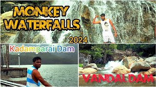 monkey waterfalls| kadamparai dam | vandal dam | attakatti | கவியருவி @boom_squad4238