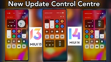 Install ios 16.5  Control Centre All  Xiaomi,Redmi,Poco Device😲।New MIUI 14.5 Control Centre