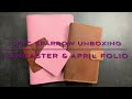 Unboxing My Lancaster & April Folio | Let's Talk About What I'll Be Using Them For | @chicsparrow