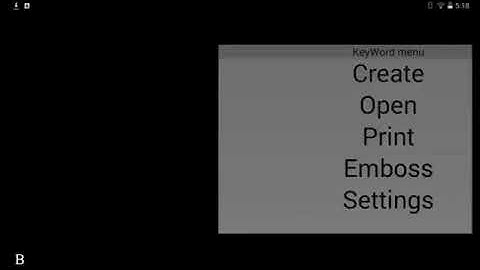 BrailleNote Touch snapshot tutorial No 23  One handed mode