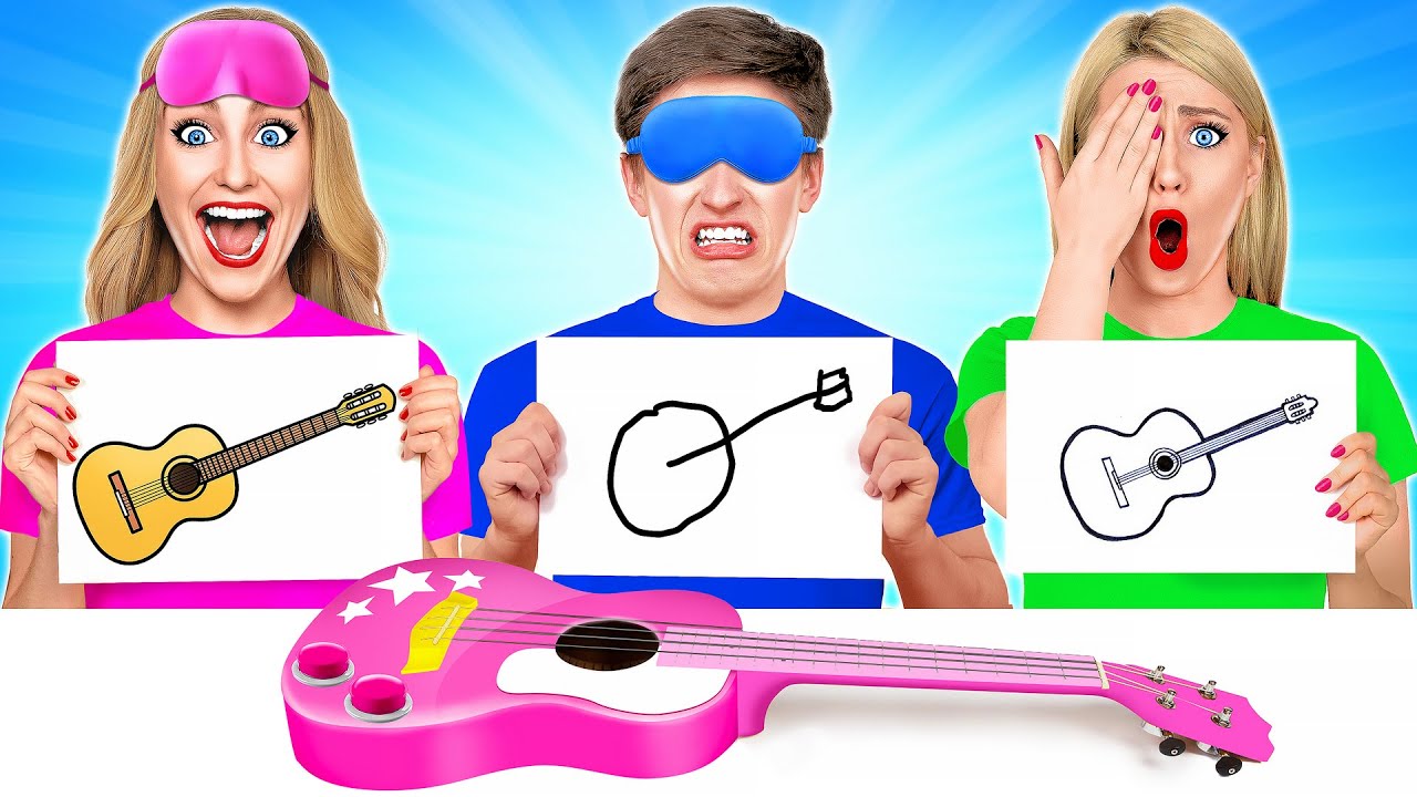 Wer Zeichnet Es Besser Mit Geschlossenen Augen Challenge von Multi DO Challenge