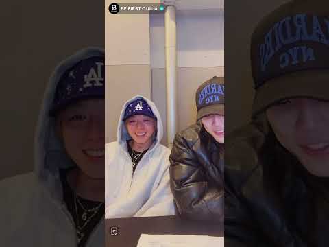 BE:FIRST ”街灯” MV公開直前 TikTok ライブ 2025.12.8