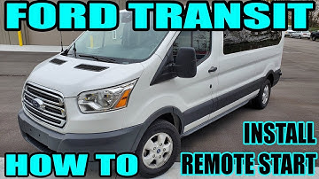 FORD TRANSIT HOW TO INSTALL REMOTE START - DC2 / DC3 - THARNESS