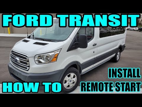 FORD TRANSIT HOW TO INSTALL REMOTE START - DC2 / DC3 - THARNESS