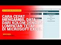 Cara Mengambil Data di Excel dengan Lompatan Tetap