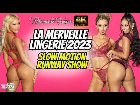 La Merveille Lingerie 2023 SLOW MOTION Runway / 4K