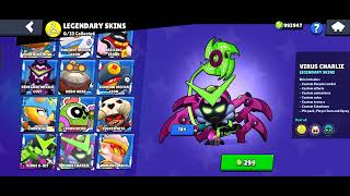 nels brawl 20 skin 😸 1 legendary myfic 1🤤