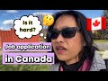 My job application experience in canada  pinay abroad vlogs