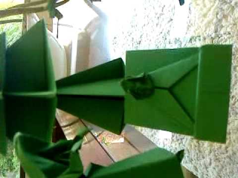 Navidad Arbolito y Nacimiento en Origami