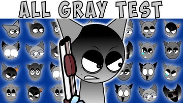 ALL GRAY TEST | FNF Character Test | Gameplay VS Playground