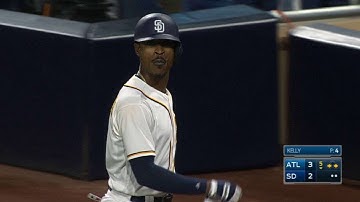 ATL@SD: Upton Jr. plates run with long sac fly