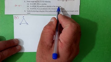 Q.2 Ex.6.1 Chapter:6 The Triangle And Its Properties | Ncert Maths Class 7 | Cbse