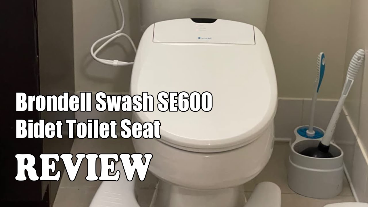 Review Brondell Swash SE600 Bidet Toilet Seat 2023 YouTube